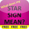 What does my STAR SIGN MEAN?