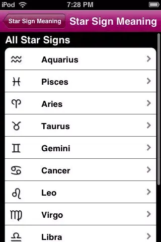 What does my STAR SIGN MEAN?应用截图
