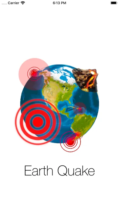 Captures d'écran de EarthQuakes Map & Volcanoes
