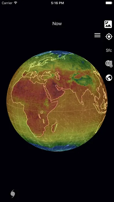 Wind Map: 3D Hurricane Tracker 스크린샷