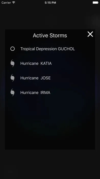 Wind Map: 3D Hurricane Tracker 스크린샷