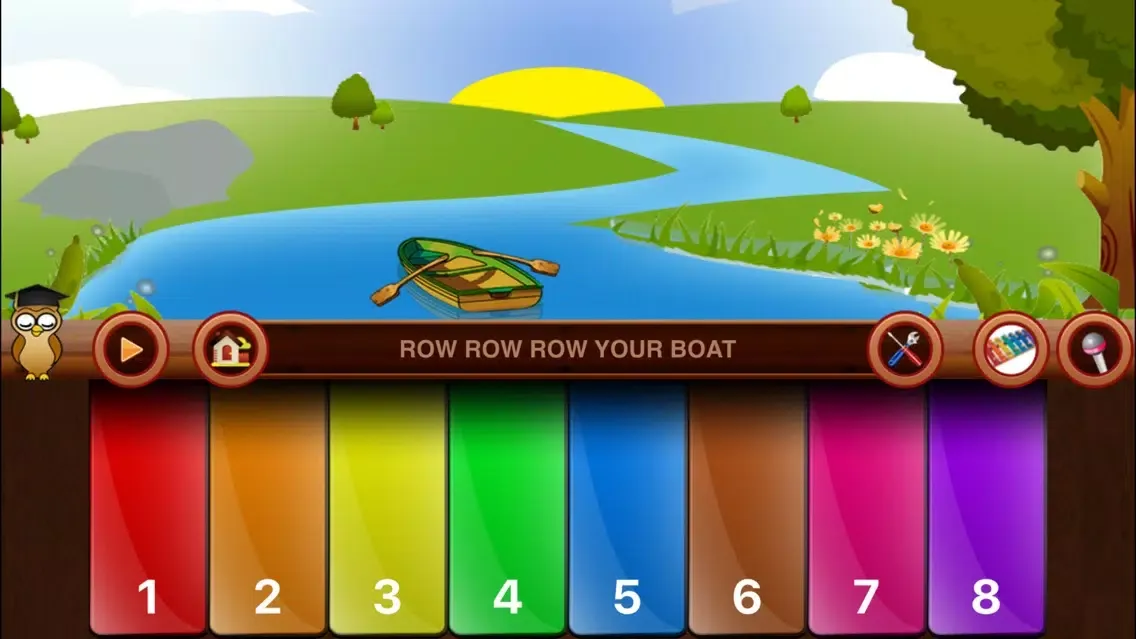 Screenshot di Nursery Rhymes - Piano Tunes For Toddlers, Babies And Kids