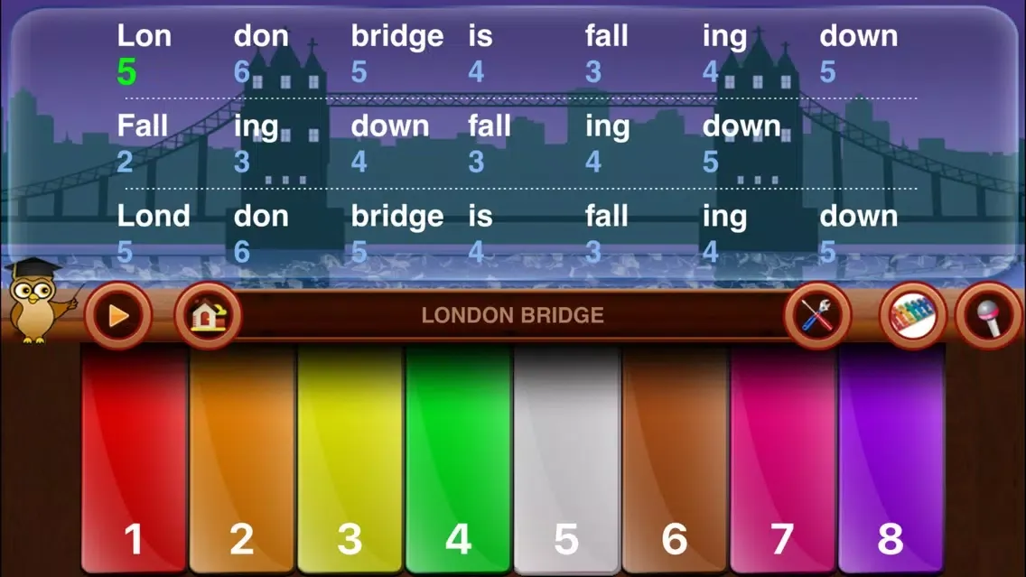 Screenshot di Nursery Rhymes - Piano Tunes For Toddlers, Babies And Kids