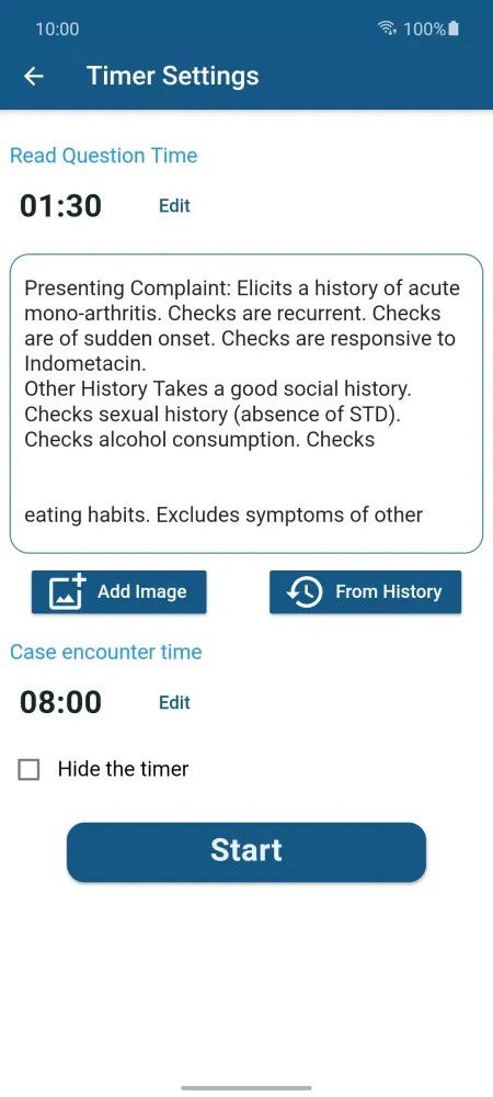 PLAB2App: PLAB2 Test Simulator Screenshots