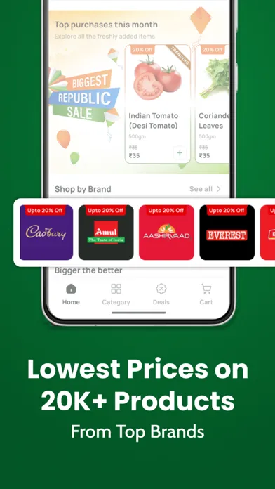 Capturas de pantalla de SPAR India Online Shopping App