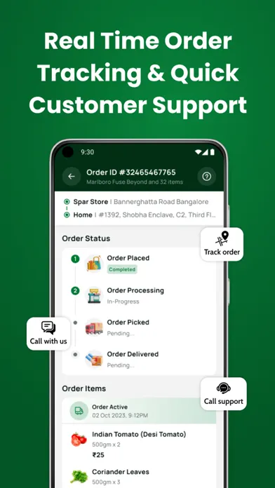 Capturas de pantalla de SPAR India Online Shopping App