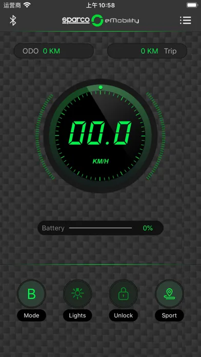 SPARCO eMOBILITY Screenshots