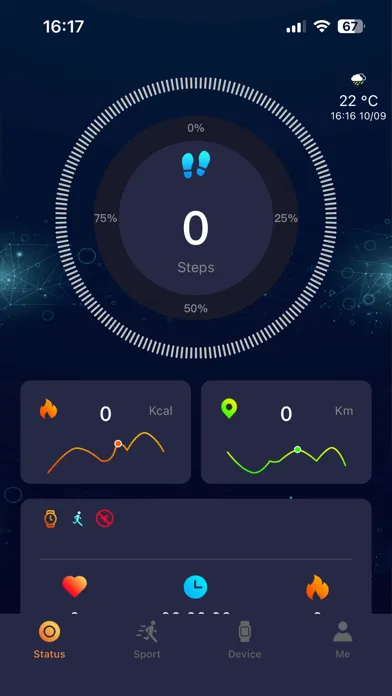 Скриншоты Sparco Smartwatch