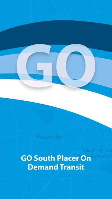 Tangkapan skrin GO S. Placer On-Demand Transit