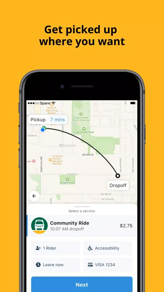 Community Ride On Demand Screenshots