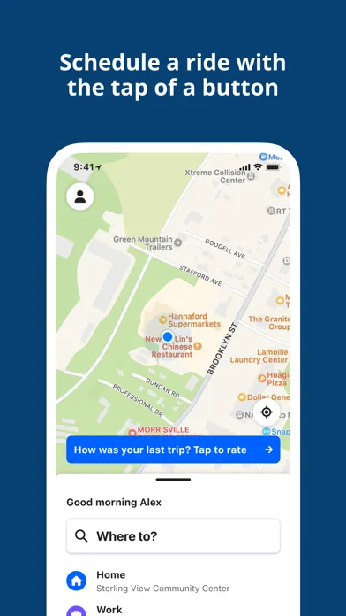 RCT Microtransit سکرین شاٹس