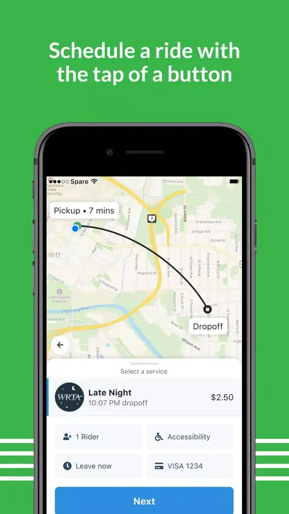 WRTA On Demand Screenshots