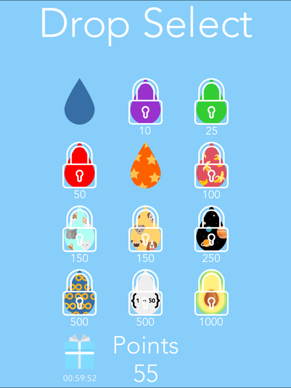 Last Drop iPad  Screenshots