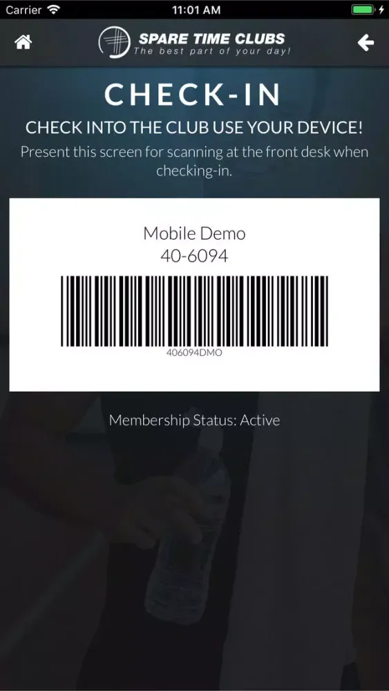 Spare Time Clubs Mobile App Screenshots