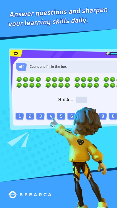 Ảnh chụp màn hình của Spearca-Math Game For Kids