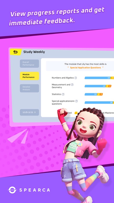 Ảnh chụp màn hình của Spearca-Math Game For Kids