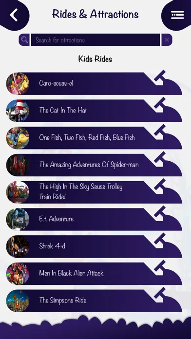 Captures d'écran de App to Universal Orlando