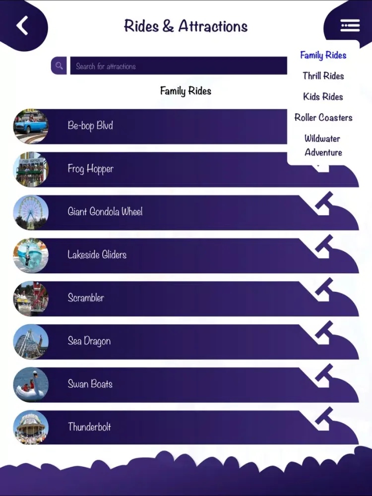 Guide for Michigan's Adventure iPad  Ekran Görüntüleri