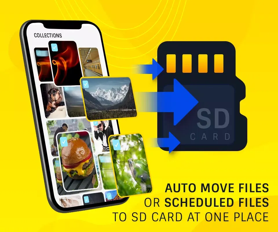 Auto Transfer:Phone To Sd Card 스크린샷
