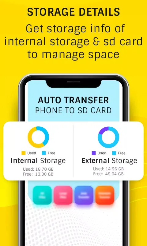 Auto Transfer:Phone To Sd Card 스크린샷