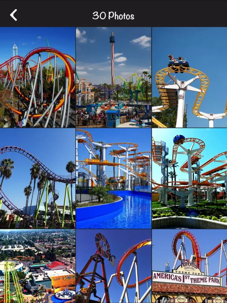 Visit Knott's Berry Farm iPad  スクリーンショット