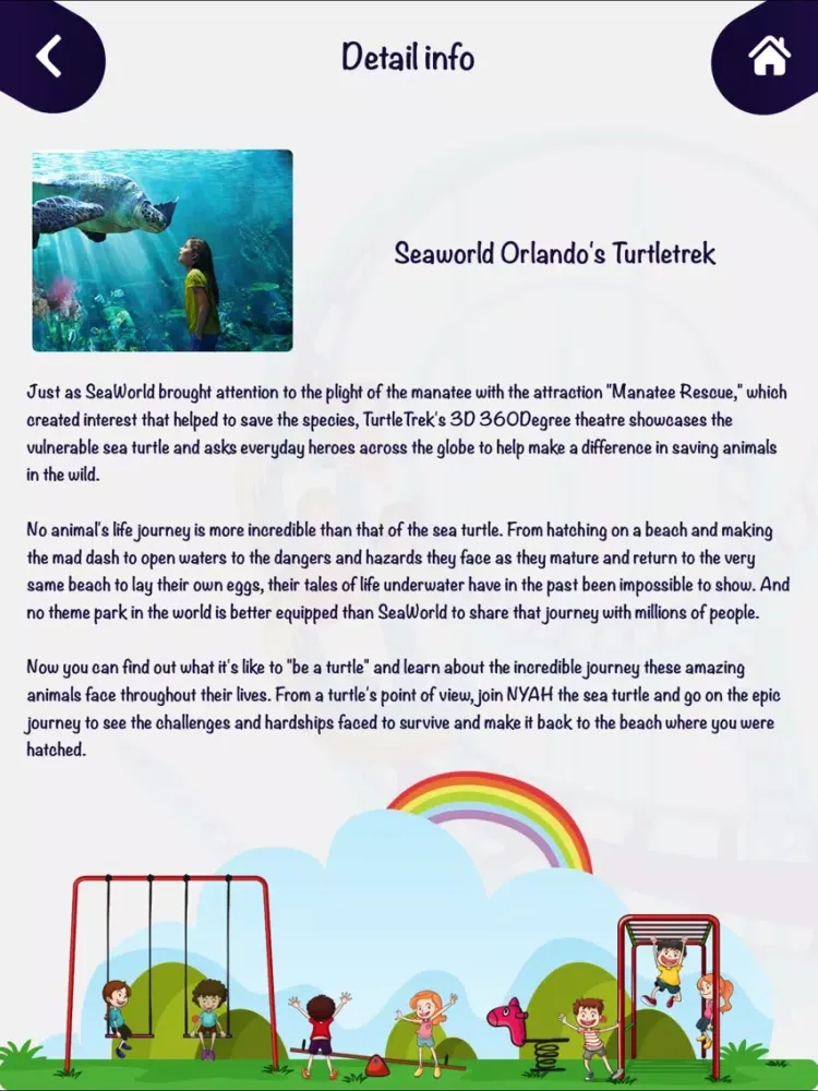 Discover SeaWorld Orlando iPad  Ekran Görüntüleri