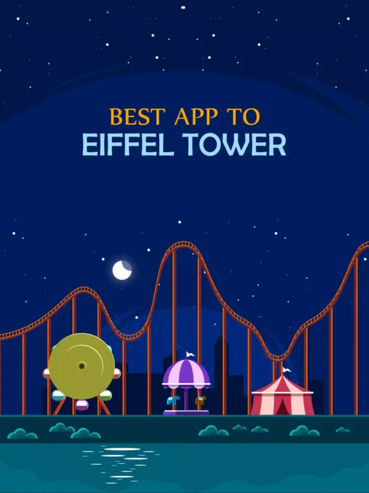 تصاویر Best App to Eiffel Tower iPad 