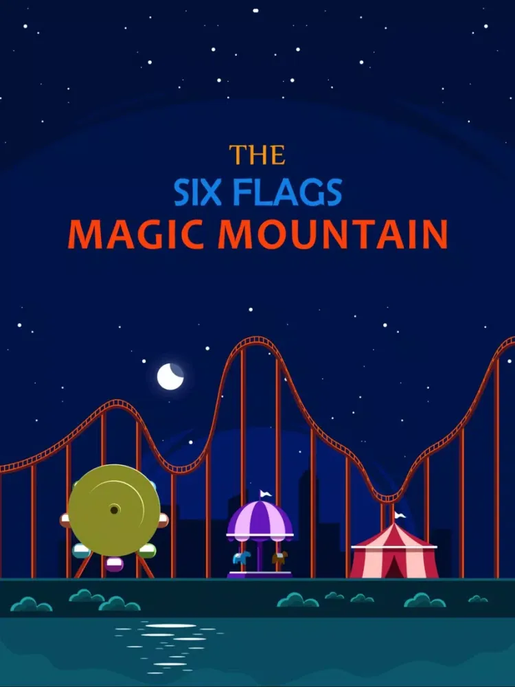 تصاویر The Six Flags Magic Mountain iPad 