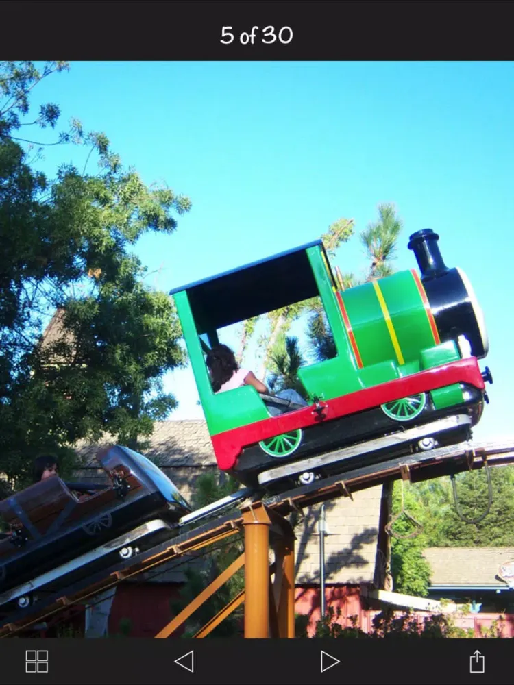 تصاویر The Six Flags Magic Mountain iPad 