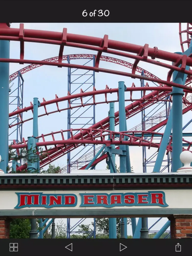 صور App to Six Flags New England iPad 