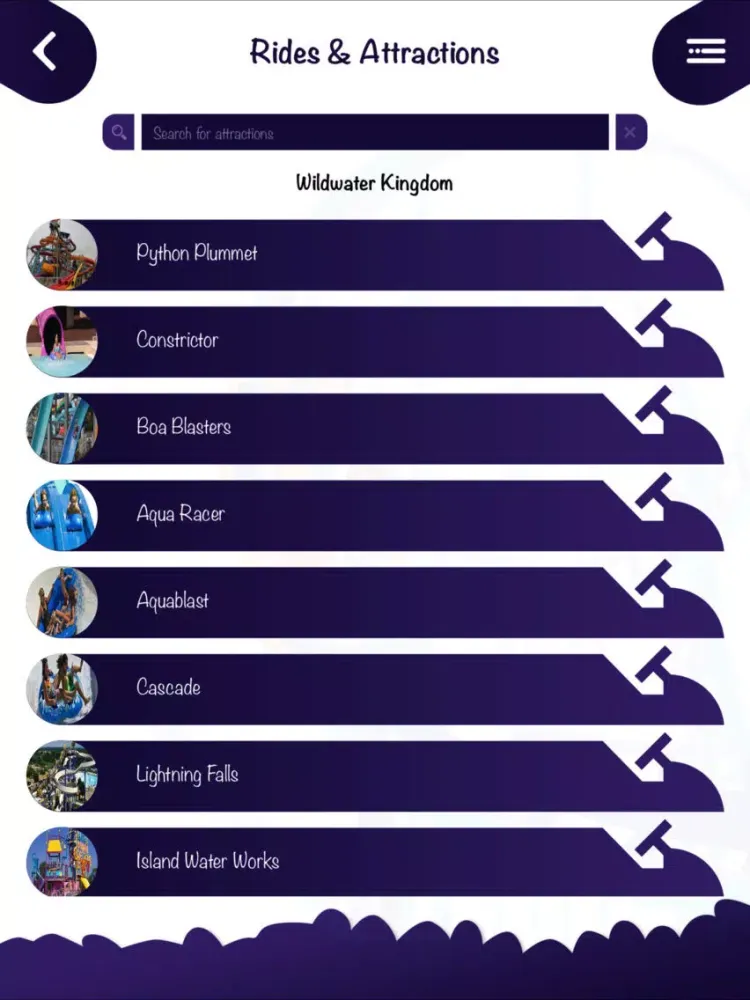 App to Dorney Park iPad  Screenshots