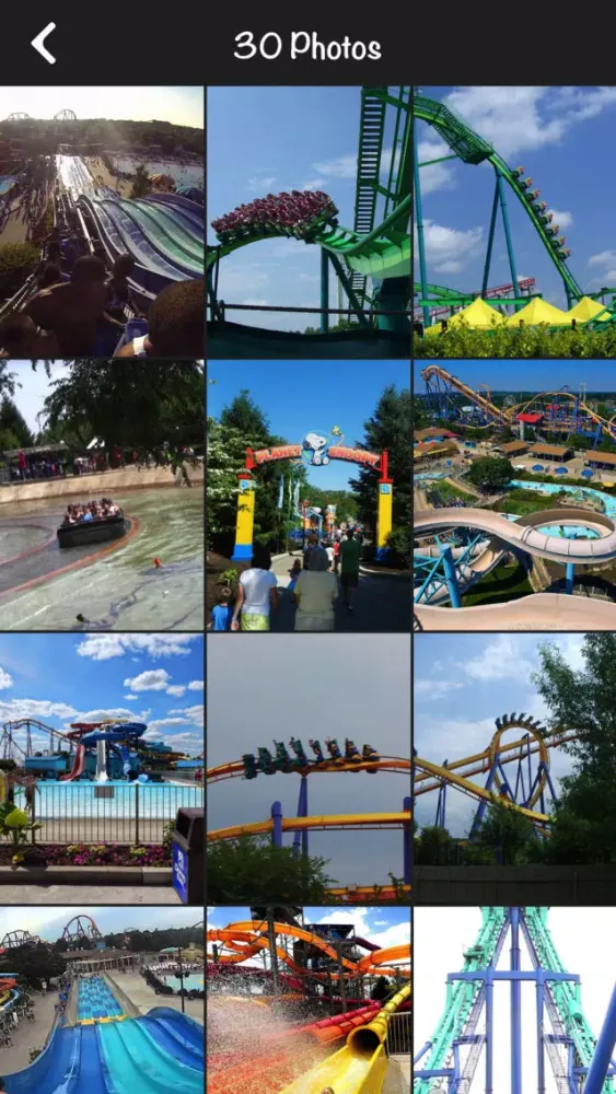 App to Dorney Park Screenshots