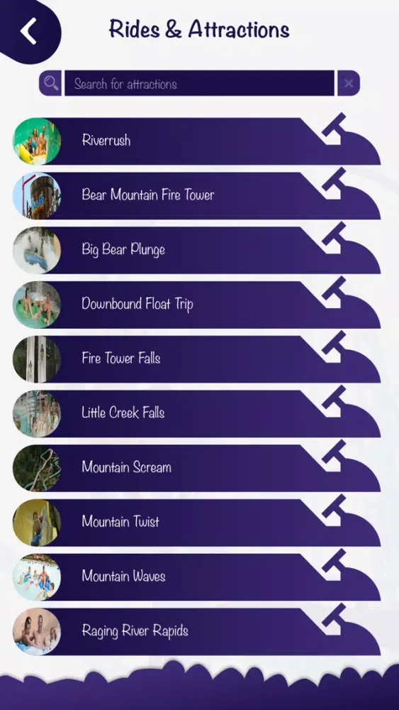 App to Dollywood Water Park Screenshots