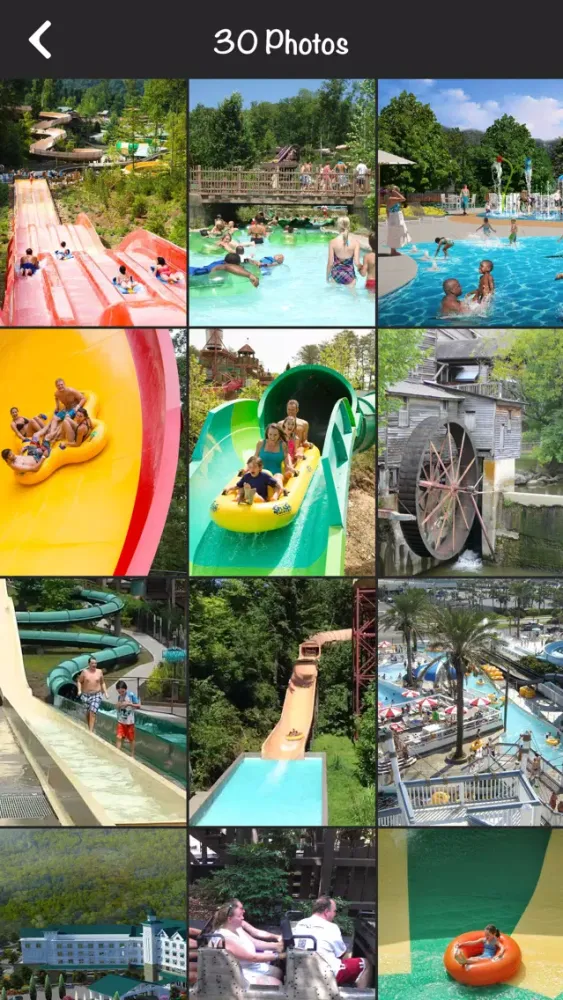 App to Dollywood Water Park Screenshots