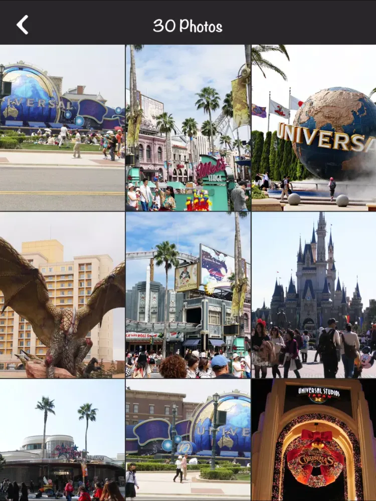 App to Universal Studios Japan iPad  স্ক্রিনশট