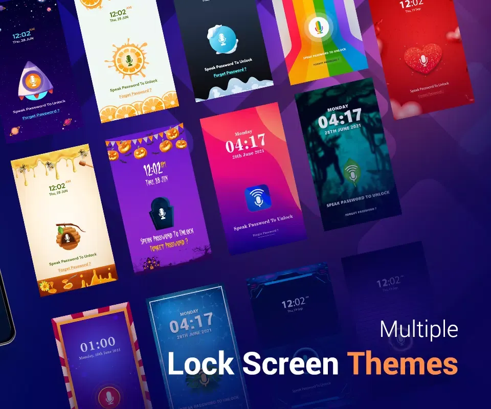 Voice Lock Screenshots