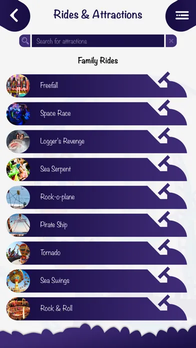 Santa Cruz Beach Boardwalk App 스크린샷