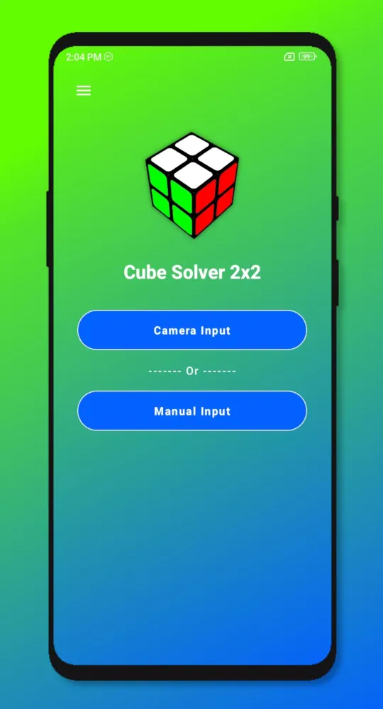 Ảnh chụp màn hình của Cube Solver 2x2