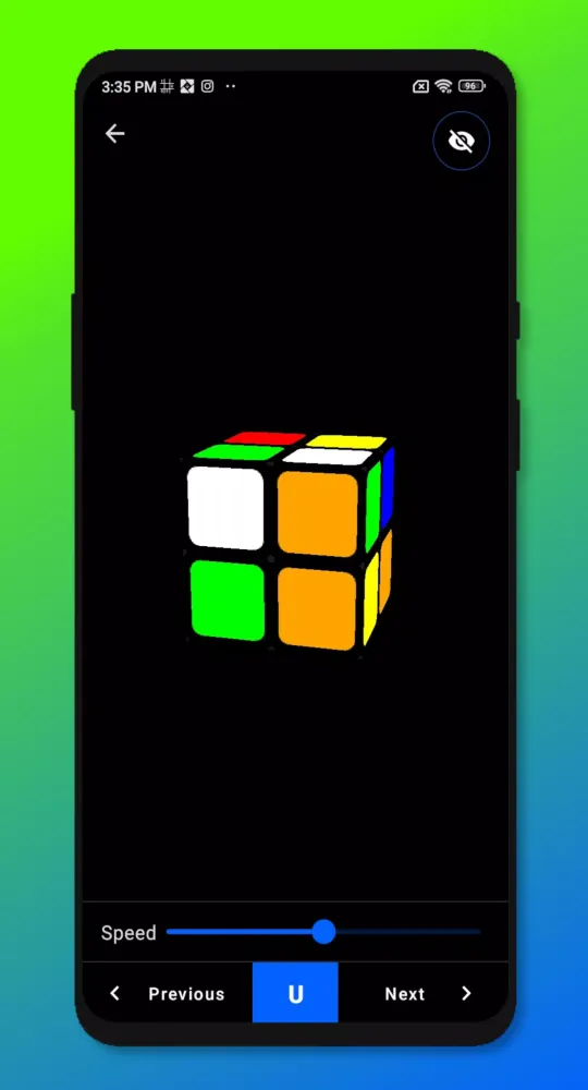 Ảnh chụp màn hình của Cube Solver 2x2