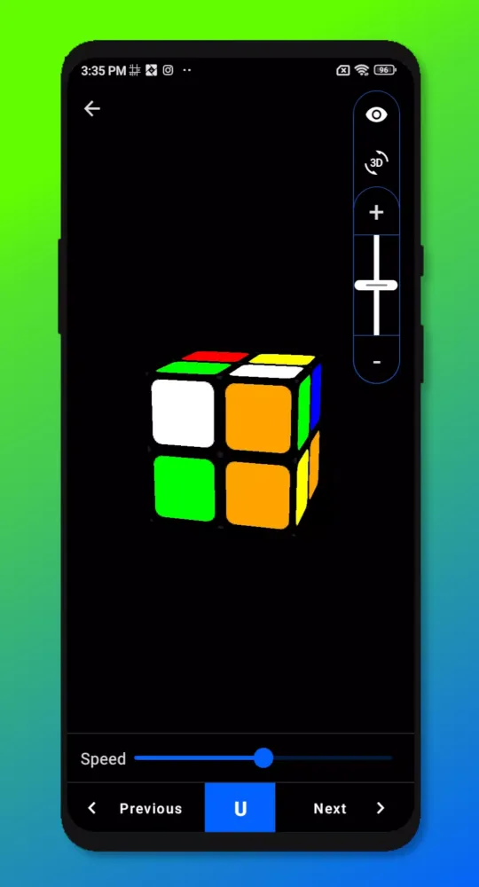 Ảnh chụp màn hình của Cube Solver 2x2