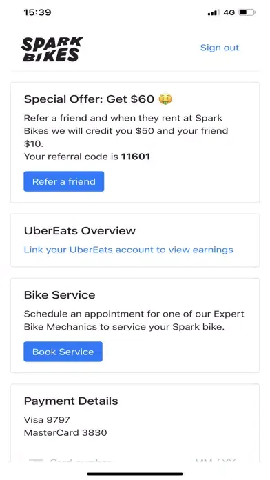 Jot Bikes स्क्रीनशॉट