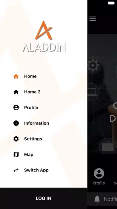 Capturas de tela do Atech Aladdin