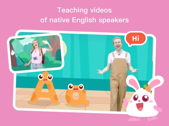 Tangkapan layar SparkABC:English for Kids iPad 