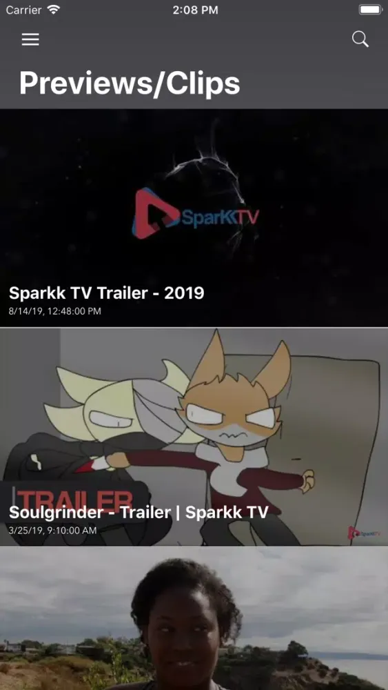 Sparkk TV - Web Series Network スクリーンショット