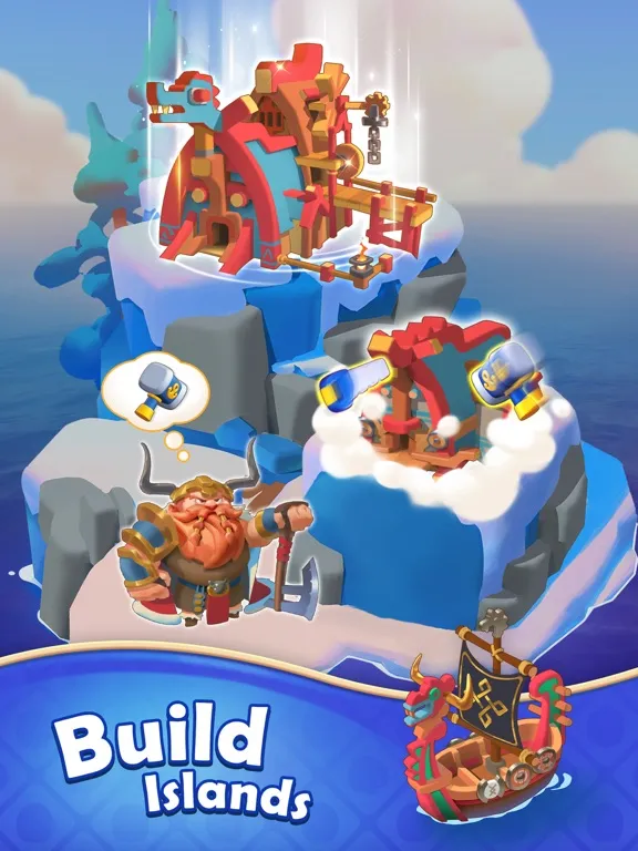 ภาพหน้าจอของ Pirate Kingdom - Match 3 Games iPad 