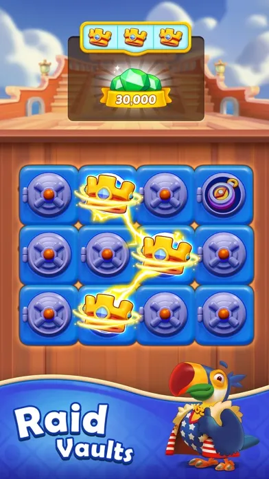 ภาพหน้าจอของ Pirate Kingdom - Match 3 Games