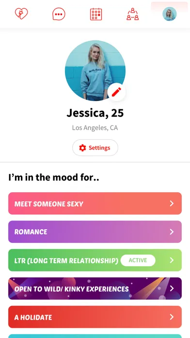 Sparkles Dating应用截图