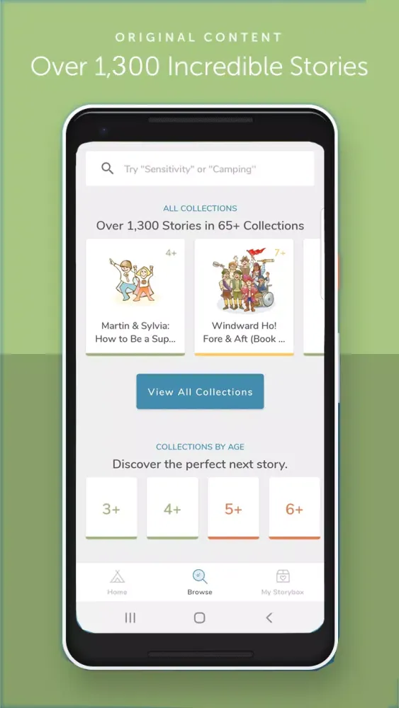 Ảnh chụp màn hình của Sparkle Stories