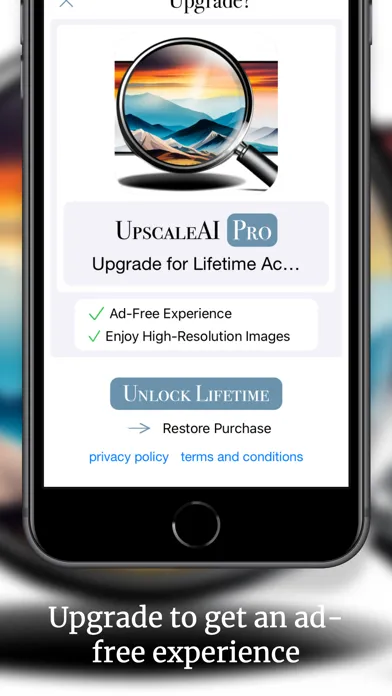UpscaleAI スクリーンショット