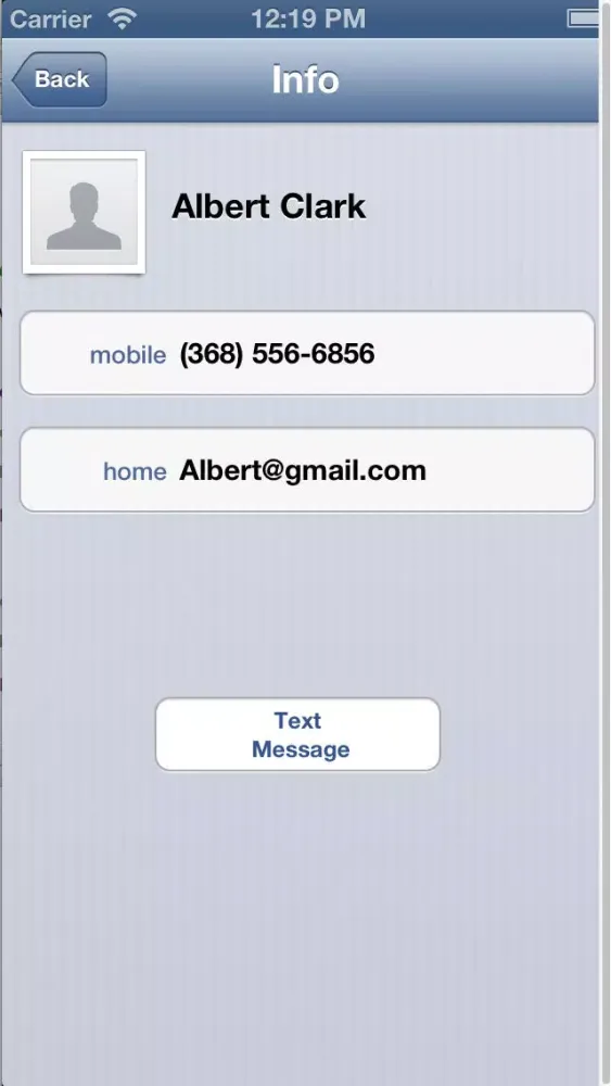 Gesture Find and Dial Screenshots